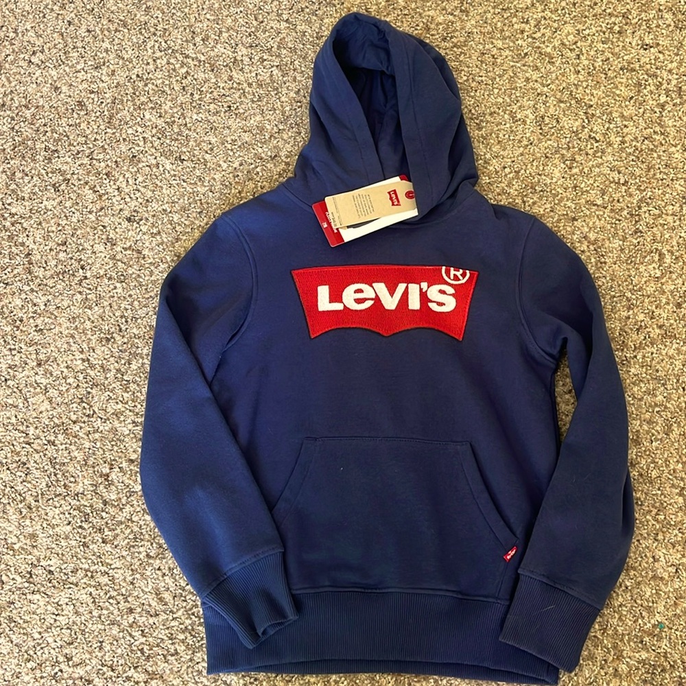 NWT Levi’s Boys Hoodie Sweatshirt - size 7/8